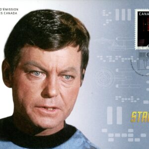 Canada FDC#2921 - Dr. Leonard "Bones" McCoy (2016) P (85¢)