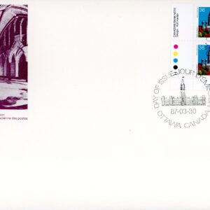 Canada FDC#926B -PB- Parliament Buildings (1987) 36¢