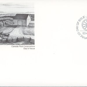 Canada FDC#927 - Wooden Plough (1983) 37¢