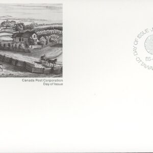 Canada FDC#928 - Settle-Bed (1985) 39¢