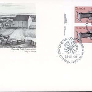 Canada FDC--PB#929 - Cradle (1983) 48¢