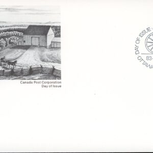 Canada FDC#932 - Wood Stove (1983) 64¢