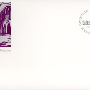 Canada FDC#953pa - Parliament (1987) 2 x 36¢