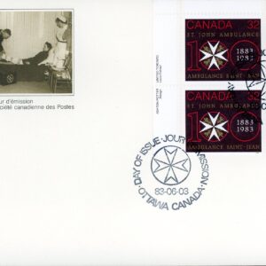 Canada FDC--PB#980 - Centenary Symbol (1983) 32¢