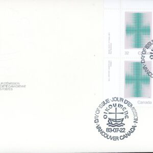 Canada FDC--PB#994 - Stylized Cross (1983) 32¢