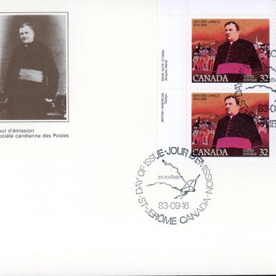 Canada FDC--PB#998 - Antoine Labelle (1983) 32¢