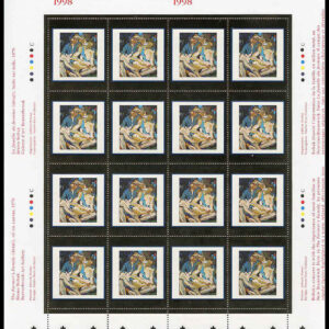 Canada Stamp SHEET#1754 - The Farmer's Family (detail) (1998) 90¢