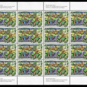 Canada Stamp SHEET#1785 - Older couple on path of life (1999) 46¢