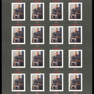 Canada Stamp SHEET#1909 - Portrait of Trudeau (2001) 47¢