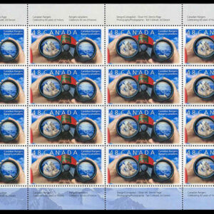 Canada SHEET#1984 - Ranger with binoculars (2003) 48¢