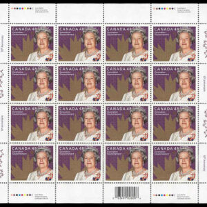 Canada Stamp SHEET#1987 - Queen Elizabeth II (2003) 48¢