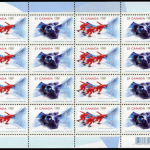 Canada Stamp SHEET#2144a - XX Olympic Winter Games (2006) 2 x 51¢