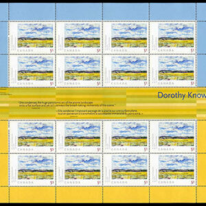 Canada Stamp SHEET#2147 - The Field of Rapeseed (2006) 51¢