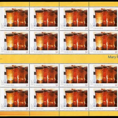 Canada Stamp SHEET#2211 - Jelly Shelf (2007) 52¢