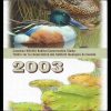 Canadian Wildlife Habitat Conservation Stamp #FWH19 - Northern Shovelers Ducks (2003) $8.50