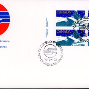 Canada OFDC PB#833 - White Water Race (1979) 17¢
