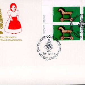 Canada OFDCPB #840 - Wooden Horse (1979) 17¢