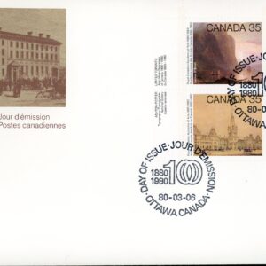 Canada OFDC PB#852a - Academy of Arts (1980)