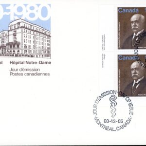 Canada OFDC PB#877 - Emmanuel-Persillier Lachapelle (1980) 17¢