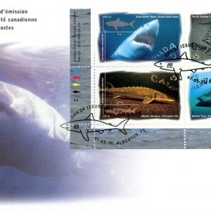 Canada FDC PB#1644a - Ocean Water Fish (1997) 4 x 45¢