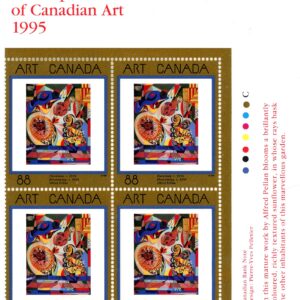 Canada Stamp PB#1545 - Floraison, c. 1950 (1995) 88¢