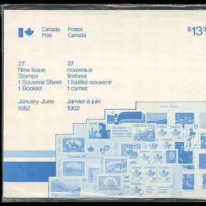 Canada STAMPS Semi-Annual Pack 1982/01