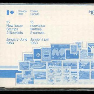 Canada STAMPS Semi-Annual Pack 1983/01