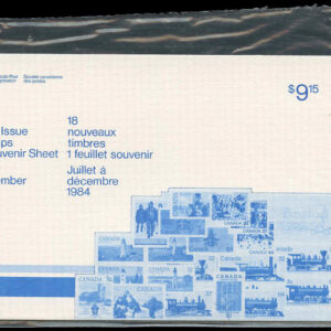 Canada STAMPS Semi-Annual Pack 1984/02