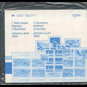 Canada STAMPS Semi-Annual Pack 1985/01