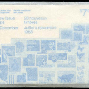 Canada STAMPS Semi-Annual Pack 1988/02
