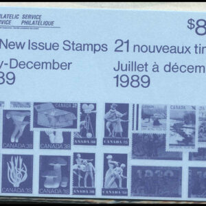 Canada STAMPS Semi-Annual Pack 1989/02
