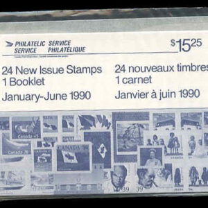 Canada STAMPS Semi-Annual Pack 1990/01