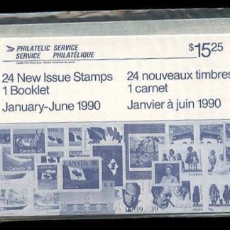 Canada STAMPS Semi-Annual Pack 1990/01
