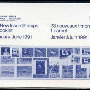 Canada STAMPS Semi-Annual Pack 1991/01