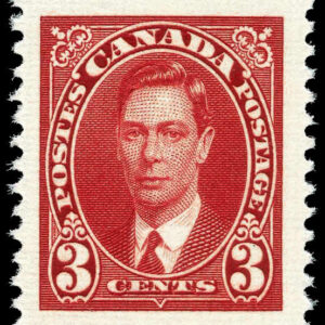 Canada Stamp #233 - King George VI (1937) 3¢ -MNH