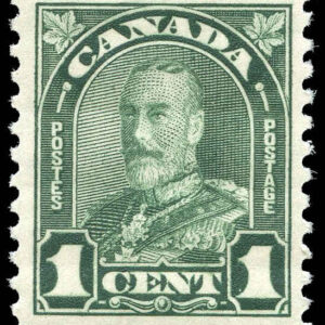 Canada Stamp #163 - King George V (1930) 1¢