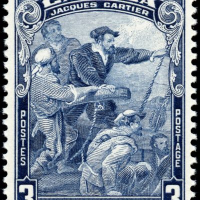 Canada Stamp #208 - Jacques Cartier (1934) 3¢