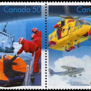 Canada Stamp #2111i - Search and Rescue (2005) 4 x 50¢ Horizontal strip of 4
