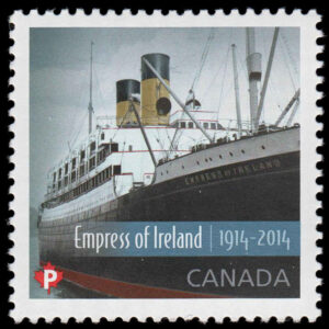 Canada Stamp #2745 - RMS Empress of Ireland (2014) P (85¢)