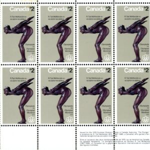 Canada Stamp SHEET#657 - The Plunger (1975) $2 HB