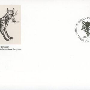 Canada FDC#1175 Timber Wolf (1990) 61¢