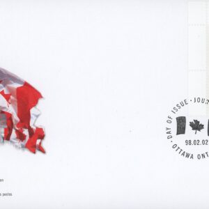 Canada FDC PB#1362 - Flag over Building (1998) 45¢
