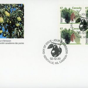Canada FDC PB#1368 - Beaked Hazelnut (1992) 67¢