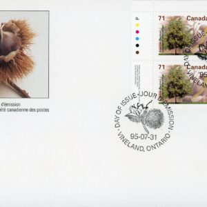 Canada FDC#1370 - American Chestnut (1995) 71¢