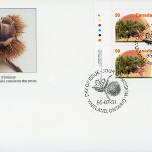 Canada FDC#1374 - Elberta Peach (1995) 90¢
