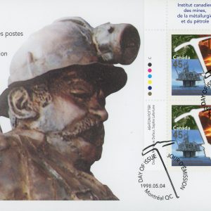 Canada FDC PB#1722 - St. Edward's Crown/2¢ Imperial Penny Postage/Sir William Mulock (1998) 45¢