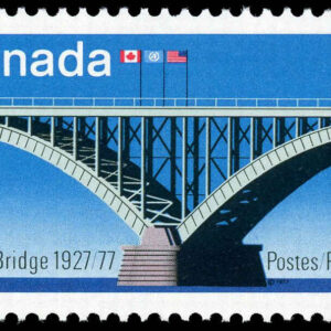 Canada Stamp #737i - Peace Bridge (1977) 12¢ MF/HB