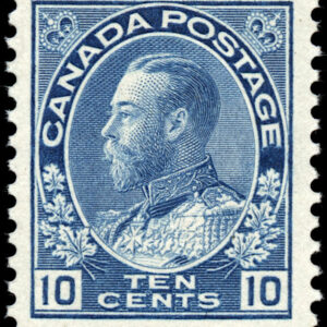 Canada Stamp #117 - King George V (1922) 10¢ (F-MH)