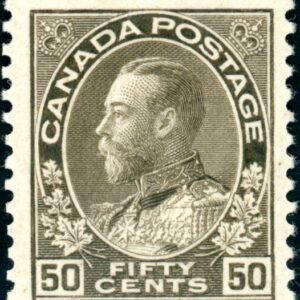 Canada Stamp #120 - King George V (1925) 50¢ (VF-MH)