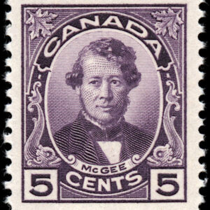 Canada Stamp #146 - Thomas D'Arcy McGee (1927) 5¢ (VF-MNH)